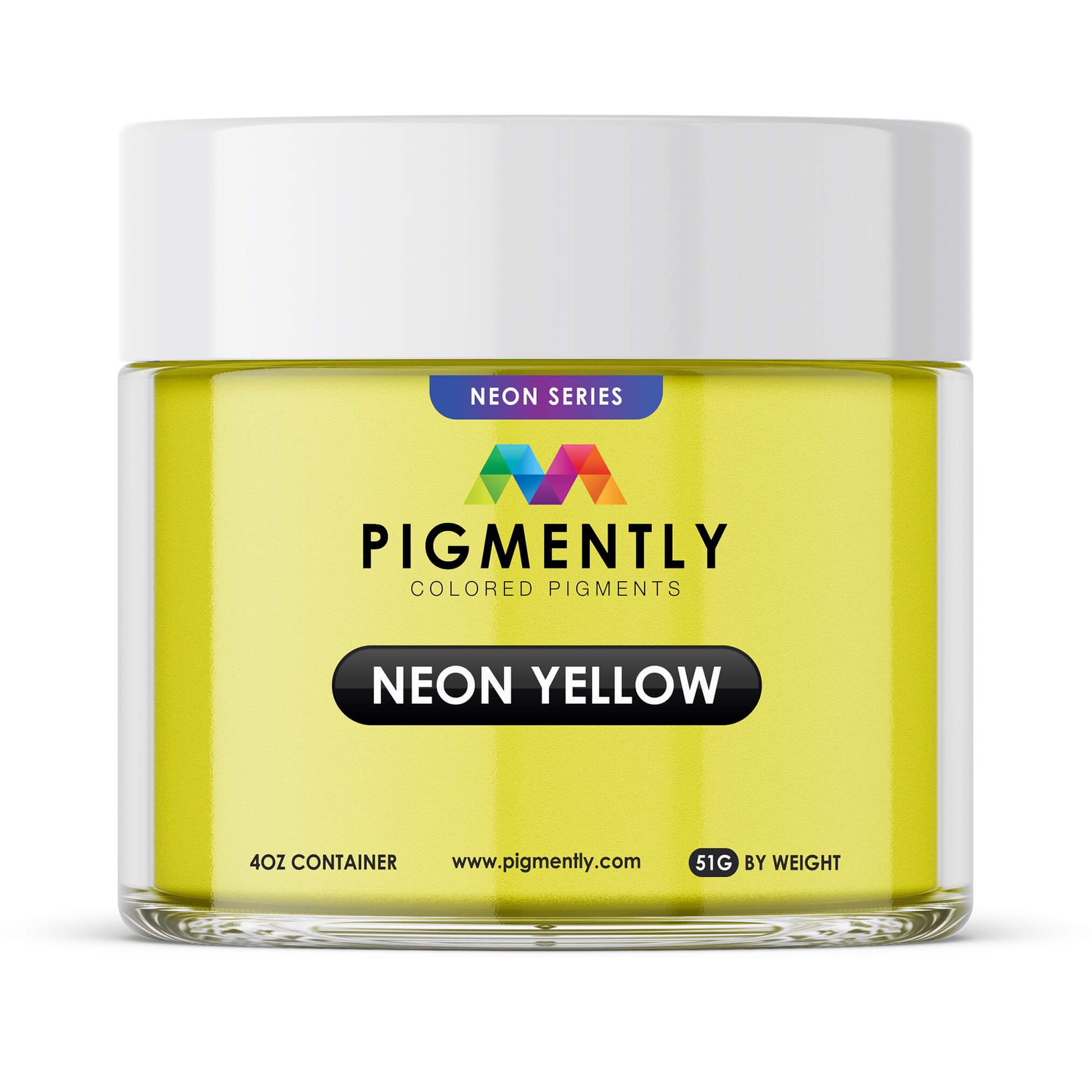 Pigmently Neon Yellow Mica Powder